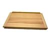 Gluecksshop - Tagliere XXL in legno naturale non trattato, ca. 60 x 40 cm
