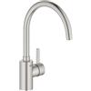 Grohe Eurosmart Cosmopolitan rubinetto da cucina, orientabile, 32843DC2, Eurosmart Cosmopolitan supersteel [Rubinetteria da Cucina > Rubinetti da Cucina]