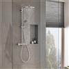Grohe Vitalio Joy colonna doccia con termostatico, 26400001, Vitalio Joy cromo/antracite [Rubinetteria Bagno > Colonne Doccia]