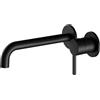 Keuco Plan Blue rubinetto lavabo a parete, 53916371201, Plan Blue nero opaco [Rubinetteria Bagno > Rubinetteria Lavabo]