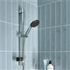 Grohe Vitalio Start 110 set doccia con asta e mensola, 2 tipi di getto, 26952001, Vitalio Start 110 cromo [Rubinetteria Bagno > Set Doccia]