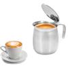 Avilia Caffettiera per 4 Tazze con Filtro di Carta Removibile - Caffettiera per Caffè Giornaliero di Facile Pulizia, in Alluminio, 35cl