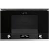 Smeg MP122N1 - Microonde Grill Integrable Nero e Inox - Microonde - 22 litri - 850 W