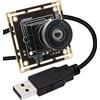 SVPRO Modulo fotocamera USB da 5 MP, 30 FPS, con obiettivo M12, scheda webcam grandangolare a 120 gradi, IMX335, visione computerizzata in condizioni di scarsa illuminazione, fotocamera industriale
