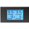 KETOTEK Voltometro Amperometro Wattmetro Digitale DC 6.5-100V 20A