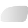 SENZEAL Vetro Specchio Retrovisore Riscaldabile Lato Sinistro per VW Polo 9N 2005-2009 Skoda Octavia 1Z3 1Z5 2004-2008 Sostituzione Vetro Specchietto 6QD857521 (Sinistro)