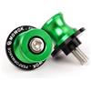 CCYYMOWOK 2 Pezzi M8 Nottolini Cavalletto Moto Accessori per Z650 Z900 Z900RS Z500 Z800 Z1000 Z1000SX VERSYS 650 ER6N Ninja 650 400 500 1000 SX Ninja 1100SX ZX-6R (Verde)