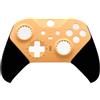 Hzxkqmil Guscio Anteriore Alloggiamento di Ricambio Frontalino Piastre di Copertura Accessori per Xbox Elite Series 2 Controller (Arancione)