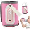 Dirfuny Scaldabiberon per latte materno - Scaldabiberon portatile USB, isolamento termico per allattamento, riscaldamento rapido, per viaggi, guida, interni