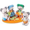 Hape Green Planet Explorers - Famiglia di Elefanti Realizzati con Materiali per Gioco di Ruolo Bambini dai 3 Anni in su