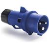 ROSI Spina volante monof IP54 3P 16A 220V BLU - 1009213