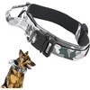 Ledeak Collare Tattico per Cani, Collare per Cane Regolabile con Maniglia di Comando, Collare Militare in Nylon con Fibbia in Metallo per Cani di Taglia Media e Grande Addestramento