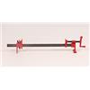 Generic 1200 millimetri 3/4 Tubo Morsetto Fascetta Morsetto Morsa Morsa Metallo Kit Set Lavorazione Del Legno Lavorazione Del Legno Metallo Incollaggio Tubo Heavy Duty