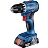 ‎BOSCH POWERTOOLS BOSCH GSR 18V-45 2x 2,0Ah Zubehör L-CASE 06019K3205