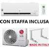 LG Climatizzatore LG 12000 Btu + Staffa Inclusa Mono Split Inverter GAS R32 A++/A+