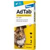 AdTab Compresse Masticabili per Gatti - Confezione da 3 compresse - per gatti da 2 a 8 kg