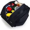 Moyad Borsa Termica Porta Pranzo Pieghevole Borsa Spesa Portatile per Uomo e Donna, Nero