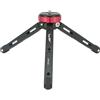 Haoge HTP-01 Tavolo da tavolo Treppiede da tavolo Supporto da tavolo per DSLR Videocamera Digitale Basso Angolo di scatto Macro Fotografia Carico massimo 6.8kg 15lb