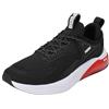 PUMA Cell Thrill, Road Running Shoe Unisex-Adulto, Black-for all Time Red, 43 EU