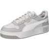 PUMA Carina Street Animal Fever, Sneaker Donna, Alpine Snow-Warm White-Desert Dust, 39 EU