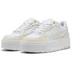 Puma Karmen II Idol - Scarpe da Ginnastica Femmina, Puma White-Peaceful Blue-Alpine Snow,