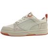 PUMA Women Rebound V6 Low Coquette Sneaker, Alpine Snow-DEEVA Peach, 36 EU