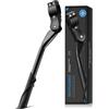 WATSABRO Supporto per bicicletta da 24 - 29 pollici, regolabile in altezza, piedini in gomma antiscivolo, carico massimo 35 kg, cavalletto laterale adatto per bici da città, mountain bike, VTT, e-bike