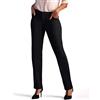 Lee Pantalon coupe droite pour femme Coupe décontractée - Noir - 36 Medium