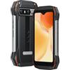 Blackview N6000SE Mini Smartphone Rugged, 4,3'' Display, MTK8788 12GB+128GB, 13MP+8MP Fotocamera, IP68 IP69K Impermeabile Android 13 Telefono Cellulare Antiurto, Batteria 3700mAh, GPS NFC Arancione