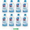 Beni Culinari 8 x Chanteclair Lavatrice Bicarbonato Detersivo Liquido per Lavatrice - Detersivo 28 lavaggi 1260 ml + portachiavi Beni Culinari