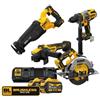 DEWALT Trapano avvitatore elettrico Dewalt 20 V smerigliatrice sega circolare set se...