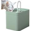 Fukamou Distributore di acqua per animali domestici,Fontana d'acqua silenziosa per gatti domestici |Fontanella per gatti Fontana per animali domestici da 1,5 litri, fontana automatica per gatti, uccelli, can