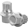 JNNJ 2 Pezzi Chiave Antifurto per Dado Ruota Auto, Chiave La Rimozione Del Dado Antifurto Pneumatici, Chiave per Rimozione Dado Ruota Antifurto Auto, Accessori per Pneumatici Auto(11-denti)