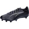 PUMA Ultra 5 Play FG/AG, Soccer Shoe Unisex-Adulto, Black White, 40 EU