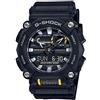 Casio Orologio da uomo in resina G-Shock analogico-digitale con quadrante nero Ga-900-1Adr, cinturino nero, Nero-Analogico-Digitale, 52.8×49.5×16.9mm, Digitale