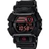 Casio GD400-1CR GD-400-1 - Orologio, cinturino in tessuto, colore: Nero, Nero, striscia