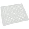DabbOo Tappetino Lavandino Coprilavello Cucina Proteggi Lavello 31.4 * 26.1cm Pad for Kitchen Sink Tappetino Lavandino Cucina Tagliabile Bagno Antiscivolo per Bagno,Cucina(Bianco)