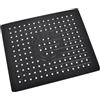 DabbOo Tappetino per Lavello della Cucina Tappetino Quadrato per Lavello Tappetino Lavello Cucina Tagliabile Adatto per Fondo del Lavello della Cucina, Posate e Bicchieri, Drenaggio Rapido(Nero)