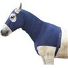 Leberna Hood cavallo lycra elasticizzata con zip - copertura del collo pieno volto S Blu marino