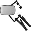 UNITEC 10049 Specchietto retrovisore esterno per camper/roulotte da apporre su specchietto dx/sin, cinghie flessibili