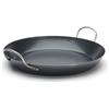 De Buyer 5023.47 - Padella per paella, in latta, 6 cm, colore: Blu