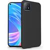 N NEWTOP Cover Compatibile con Oppo A73 5G Custodia TPU SOFT Gel Silicone Ultra Slim Sottile Flessibile Case Posteriore Protettiva (Nero)