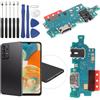 RongZy Connettore Dock per Samsung Galaxy A23 5G SM-A236B Dock Charging di Ricambio Presa di Ricarica Cavo Flessibile con Strumenti