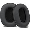 SOULWIT Padiglioni Auricolari ricambio per ATH M50X M50XBT M50RD M40X M30X M20X MSR7 SX1 Monitor Cuffie, Cuscinetti con Tessuto a Rete Resistente, Schiuma ad Alta Densità