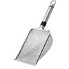 Generic Pala per lettiera per Gatti - Pala per lettiera in Acciaio Inossidabile Pala per setacciare in Metallo Cat Litter Scoop, Pala per lettiera Pulizia per Animali Cane Gatto Coniglio