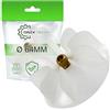 ONIX TECH Ventilatore per Phon Capelli in Plastica Ø 64 mm Ø 4 mm con Dado in Ottone per Moser per Babyliss per Coifin - Garanzia di 5 Anni - ONIX TECH