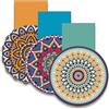 FZSECRIU 3 Pezzi Segnalibri Magnetici, Mandala Segnalibro Personalizzato, Segnalibro Legami, Regalini Compleanno