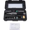 MAGT Saldatore a Gas, HS-1115K 10 in 1 Butano Saldatore a Gas Trasparente Kit Torcia per Saldatura Cordless Portatile