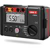 ANRIS UT501A Misuratore di Resistenza di Isolamento Tester di Terra Misuratore di Portata Megaohmmetro con Display LCD Retroilluminato