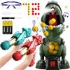 NMM Movimento Dinosauro Con Spray Tiro al Bersaglio - Include 2 Pistole e 72 Proiettili - Regalo per Ragazzi e Ragazze 5-9+ Anni - Natale e Compleanno